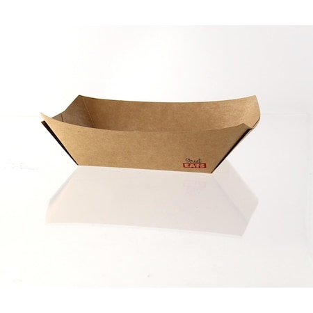 Omg 1 lbs Kraft Paper Boat - 6.3 x 4.4 x 1.6 in. OM3676379